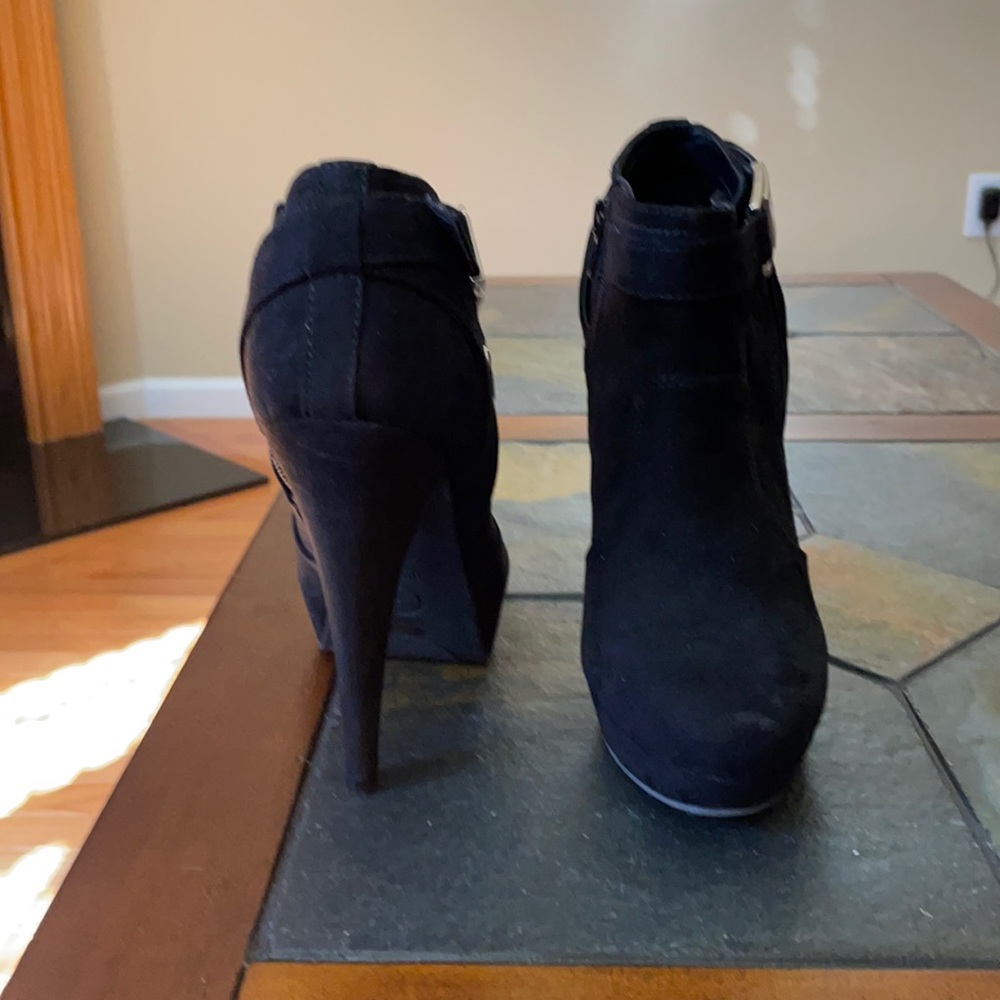 G By Guess Black Booties